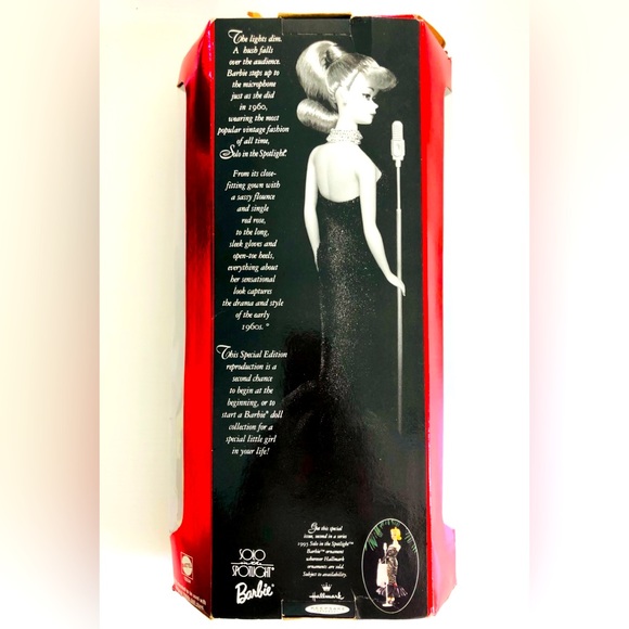 Barbie collectible 1960 Blonde Solo In The Spotlight Special Edition Repro - Picture 4 of 16